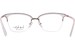 Nicole Miller Cannes Eyeglasses Women's Semi Rim Cat Eye Optical Frame