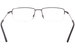 Nike 8182 Eyeglasses Men's Half Rim Rectangular Optical Frame