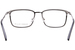 Perry Ellis PE487-1 Eyeglasses Men's Full Rim Rectangle Shape