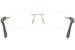 Porsche Design Men's Eyeglasses P'8233 P8233 Rimless Optical Frame