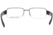 Porsche Design P8203 Eyeglasses Men's Semi Rim Rectangle Shape