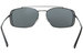 Prada Catwalk SPR64V Sunglasses Men's Rectangular Shades