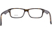 Prada Heritage PR 16MV Eyeglasses Men's Full Rim Rectangle Shape