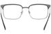 Prada Conceptual PR-55VV Eyeglasses Men's Full Rim Pillow Shape