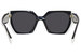 Prada PR 15WS Sunglasses Men's Rectangle Shape