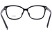 Prada PR 15ZV Eyeglasses Women's Full Rim Rectangle Shape