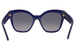 Prada PR-17ZS Sunglasses Women's Square Shape
