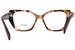 Prada PR 18WV Eyeglasses Women's Full Rim Cat Eye