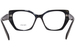 Prada PR 18WV Eyeglasses Women's Full Rim Cat Eye