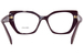 Prada PR 18WV Eyeglasses Women's Full Rim Cat Eye