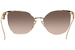 Prada PR 50ZS Sunglasses Women's Cat Eye Shape