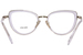 Prada PR 54ZV Eyeglasses Women's Full Rim Cat Eye