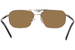 Prada PR-58YS Sunglasses Men's Rectangle Shape