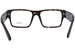 Prada PR A08V Eyeglasses Men's Full Rim Square Shape