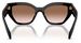 Prada PR A09S Sunglasses Women's Butterfly Shape