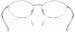 Prada PR A57V Eyeglasses Women's Full Rim Oval Shape