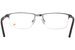 Puma PU0255O Eyeglasses Men's Semi Rim Rectangle Shape