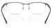 Ray Ban RX6513 Eyeglasses Semi Rim