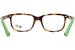 Ray Ban RY1605 Eyeglasses Youth Full Rim Rectangle Shape