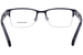 Salvatore Ferragamo SF2222 Eyeglasses Men's Semi Rim Rectangle Shape