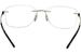 Silhouette Eyeglasses Titan Accent Chassis 5452 Rimless Optical Frame