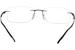 Silhouette Eyeglasses Titan Contour Chassis 5416 Rimless Optical Frame