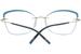 Silhouette Eyeglasses Titan Minimal Art The Icon Accent Rings 5518 Optical Frame