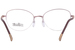 Silhouette Illusion 4560 Eyeglasses Semi Rim Cat Eye