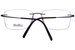 Silhouette TMA Titan Minimal Art 5599 Chassis Rimless Eyeglasses