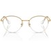 Swarovski SK1004 Eyeglasses Women's Semi Rim Oval Shape