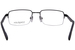 TitanFlex 827083 Eyeglasses Men's Semi Rim Rectangle Shape