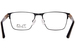 TLG NU055 Eyeglasses Men's Full Rim Square Shape