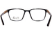 TLG NU056 Eyeglasses Men's Full Rim Square Shape