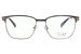 TLG Thin Light Glasses NUCP051 Eyeglasses Frame Men's Full Rim w/Clip-on