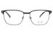 TLG Thin Light Glasses NUCP053 Eyeglasses Frame Men's Full Rim w/Clip-on