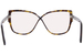 Tom Ford TF5828-B Eyeglasses Women's Full Rim Cat Eye