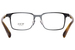 Tumi VTU513 Eyeglasses Men's Full Rim Rectangle Shape