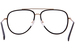 Tumi VTU530 Eyeglasses Full Rim Pilot