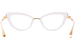 Valentino VLS 123 Eyeglasses Women's Full Rim Cat Eye