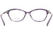 Vera Wang Taffeta Eyeglasses Women's Full Rim Oval Optical Frame