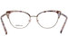 Vera Wang V568 Eyeglasses Women's Full Rim Cat Eye Optical Frame