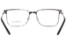 Versace 1276 Eyeglasses Men's Full Rim Rectangle Shape