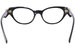 Versace 3282 Eyeglasses Women's Full Rim Cat Eye Optical Frame