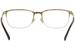 Versace Men's Eyeglasses VE1263 Half Rim Optical Frame