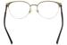 Versace VE1247 Eyeglasses Women's Semi Rim Round Shape