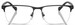 Vogue VO4292 Eyeglasses Men's Semi Rim Rectangle Shape