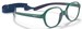 Vogue VY2011 Eyeglasses Youth Kids Full Rim Pillow Shape w/Strap