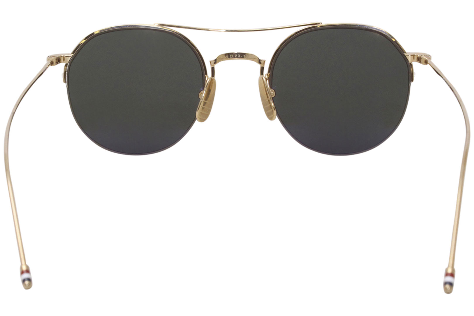 Thom Browne New York TB-903-A-T-GLD Sunglasses Men's 12K Gold/Gold Mirror  Lenses | EyeSpecs.com