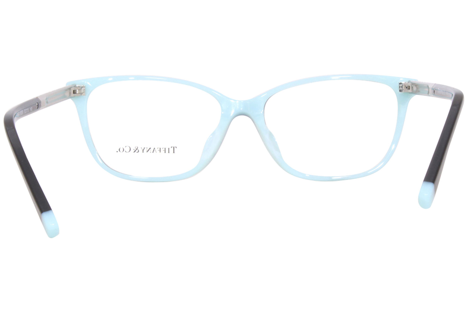 Tiffany & Co. TF2215BF 8055 Eyeglasses Women's Black/Tiffany Blue Full ...
