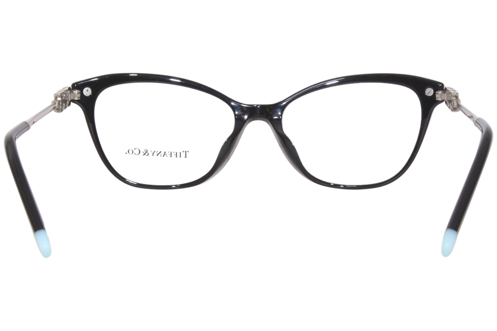 Tiffany & Co. TF2219BF 8001 Eyeglasses Women's Black/Silver Full